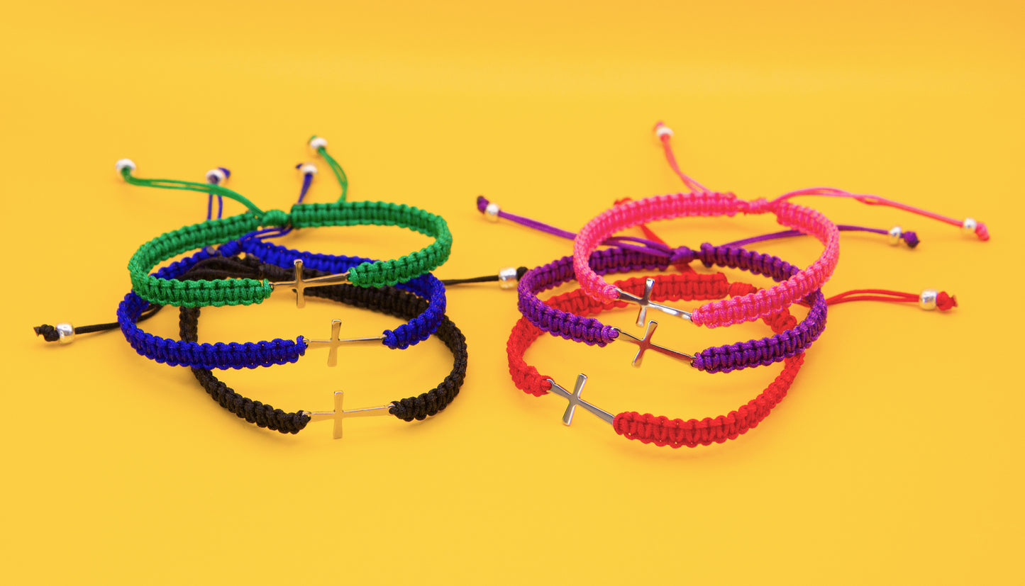 Tiny Cross Bracelet