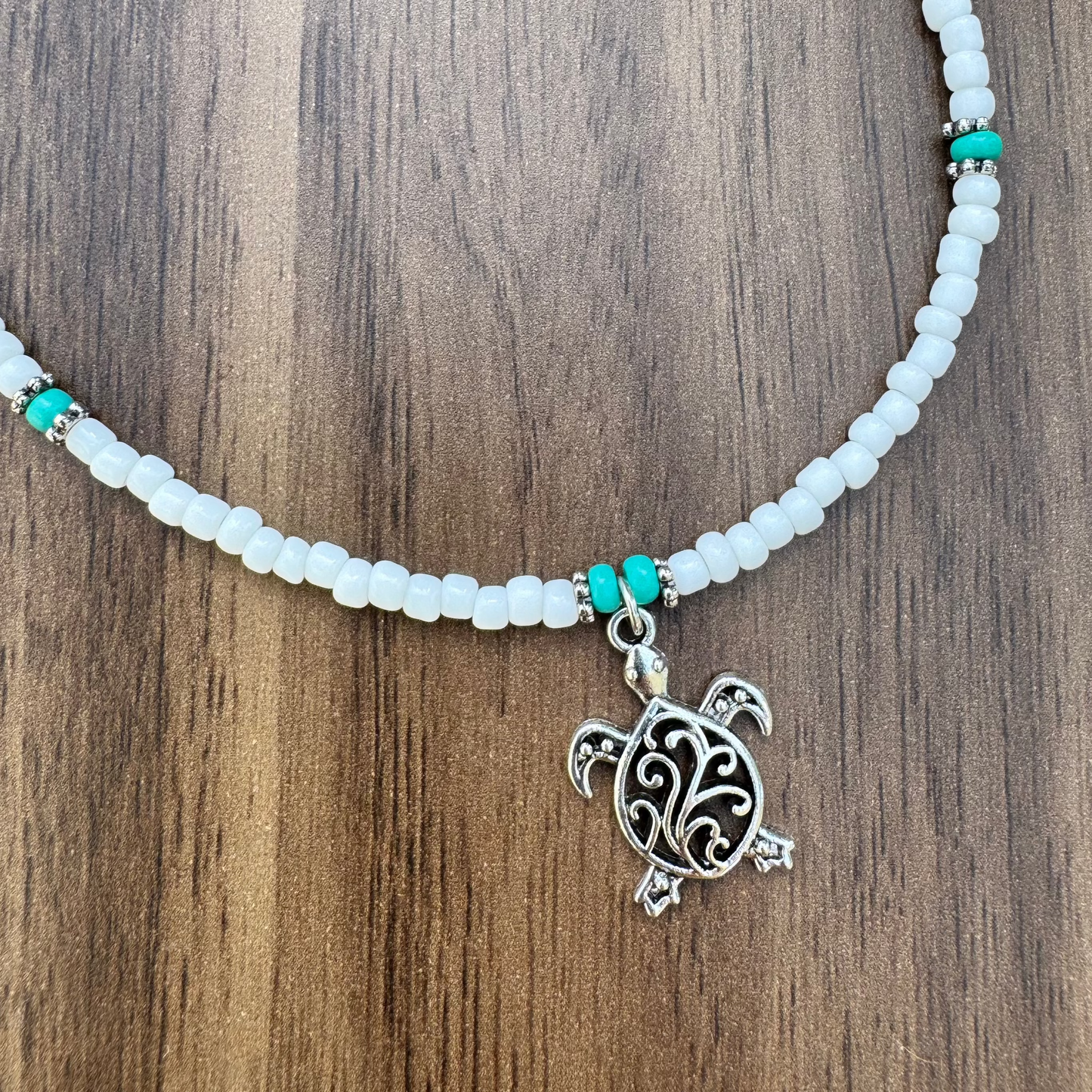 Ocean Breeze Turtle Necklace