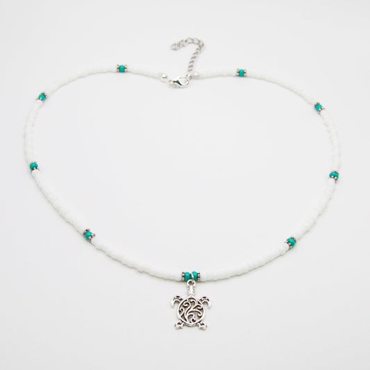 Ocean Breeze Turtle Necklace