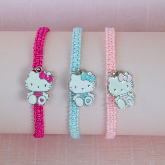 Bright and Cheerful Kitty Bracelet