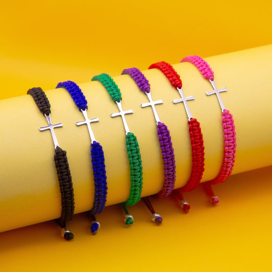 Tiny Cross Bracelet