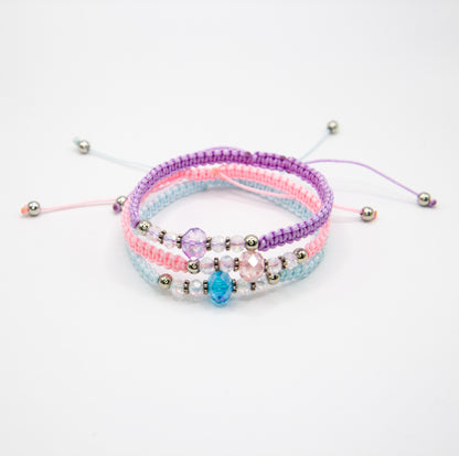 Pastel Sparkling Bracelets